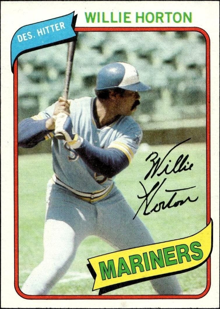 1980 Topps Willie Horton #532 trading card