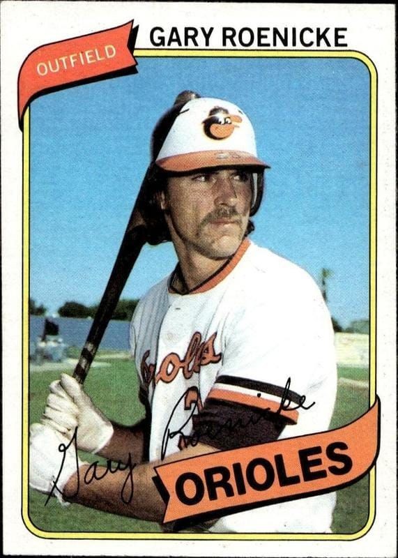 1980 Topps Gary Roenicke #568 trading card