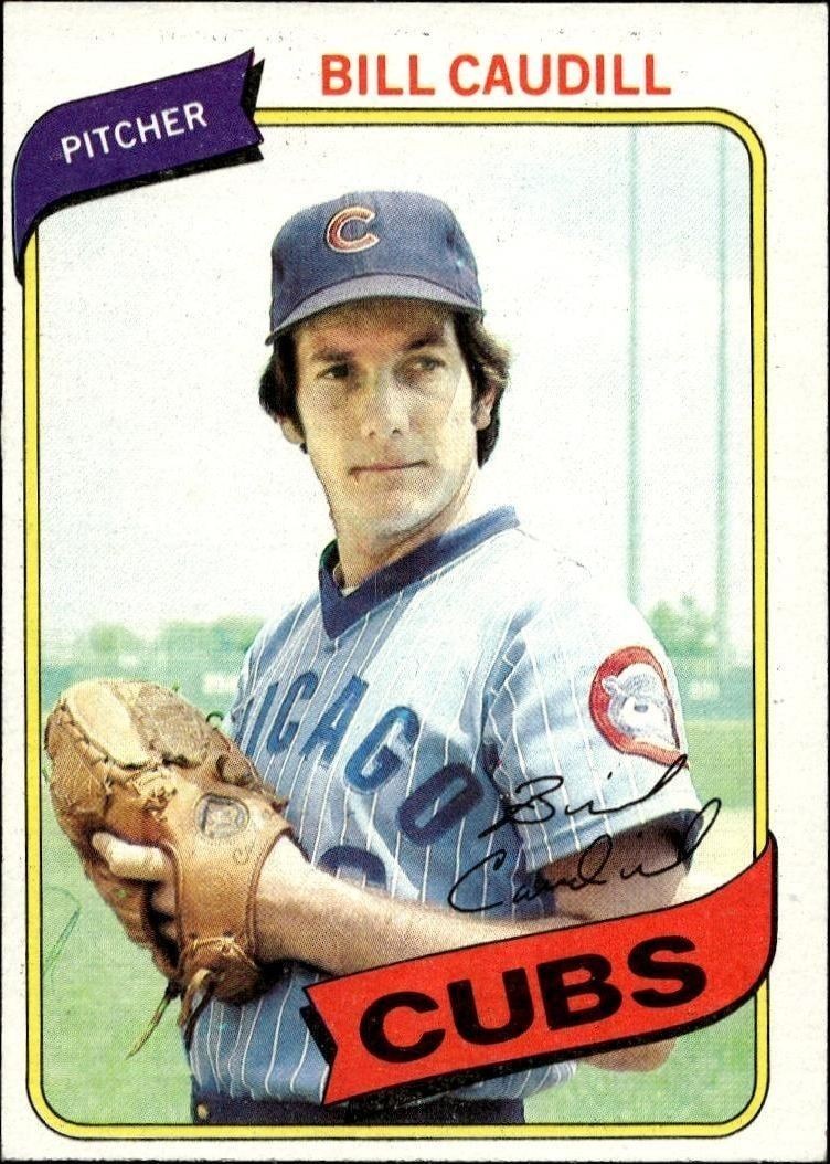 1980 Topps Bill Caudill #103 trading card