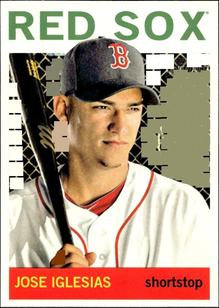 2013 Topps Heritage High Number Jose Iglesias #H548 trading card