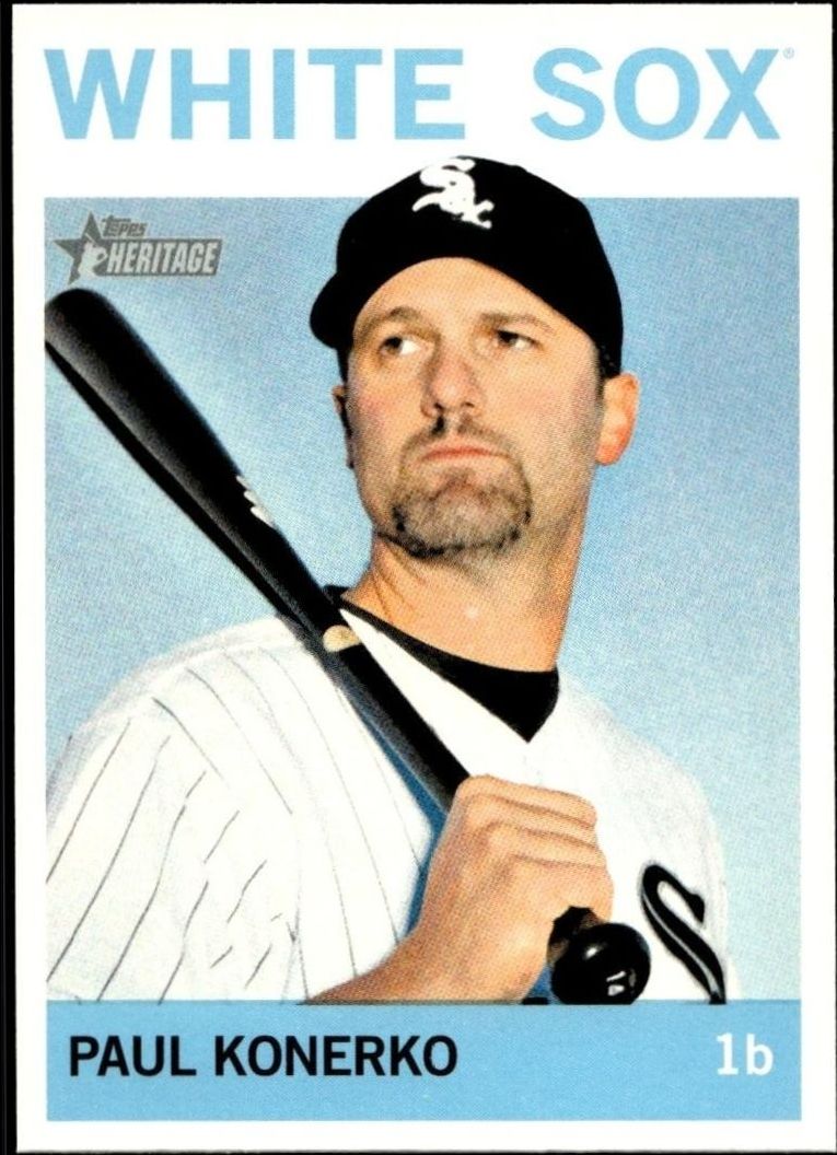 2013 Topps Heritage Paul Konerko #340 trading card