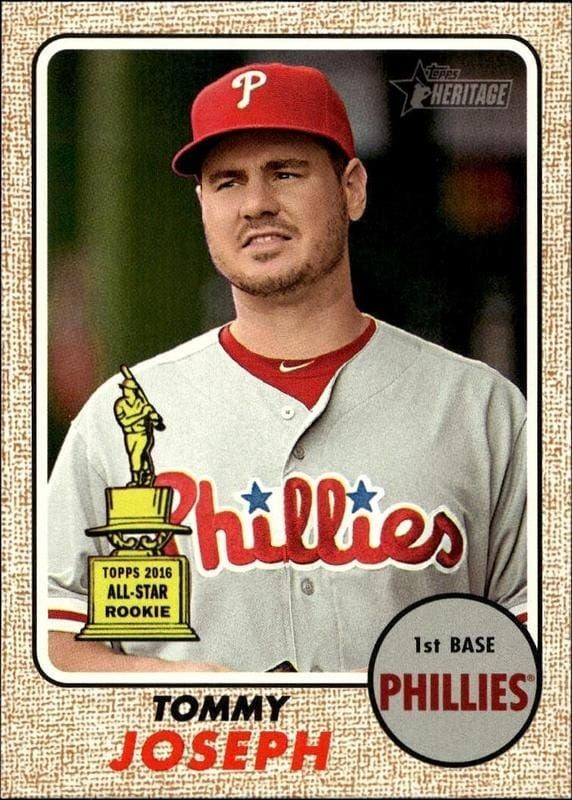 2017 Topps Heritage Tommy Joseph #190 trading card