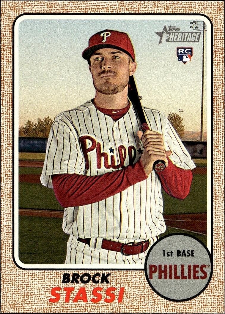 2017 Topps Heritage High Number Brock Stassi #625 trading card