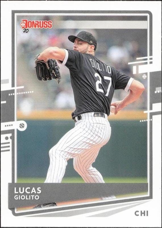2020 Panini Donruss Lucas Giolito #76 trading card
