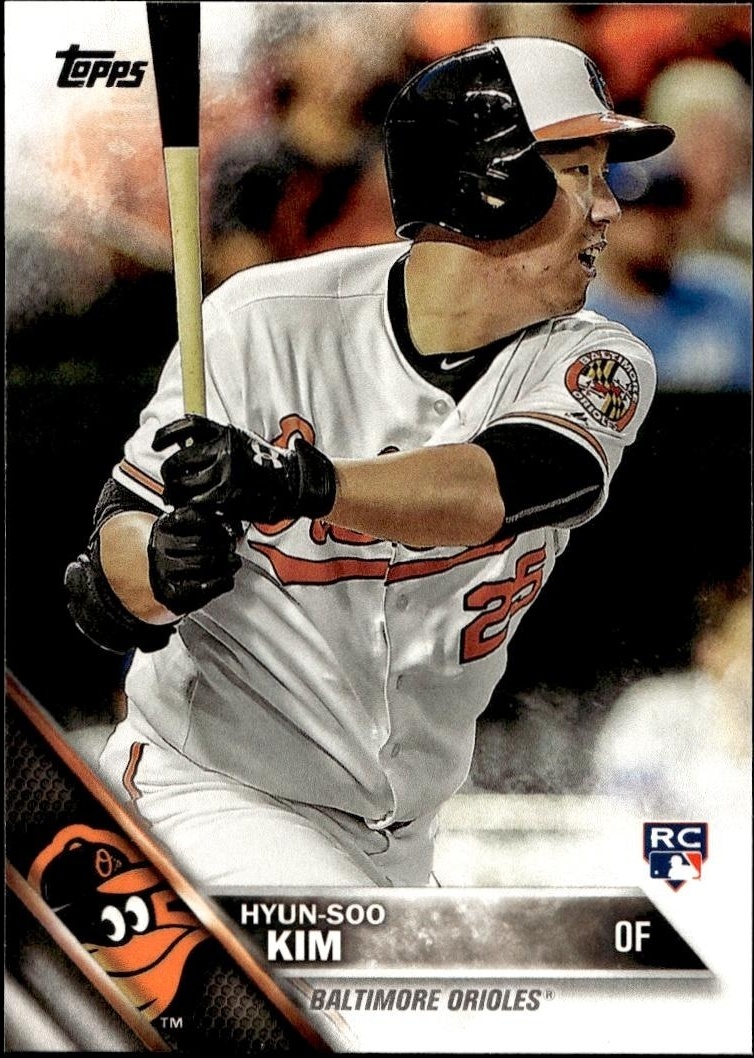 2016 Topps Update Series Hyun-Soo Kim #US182 trading card