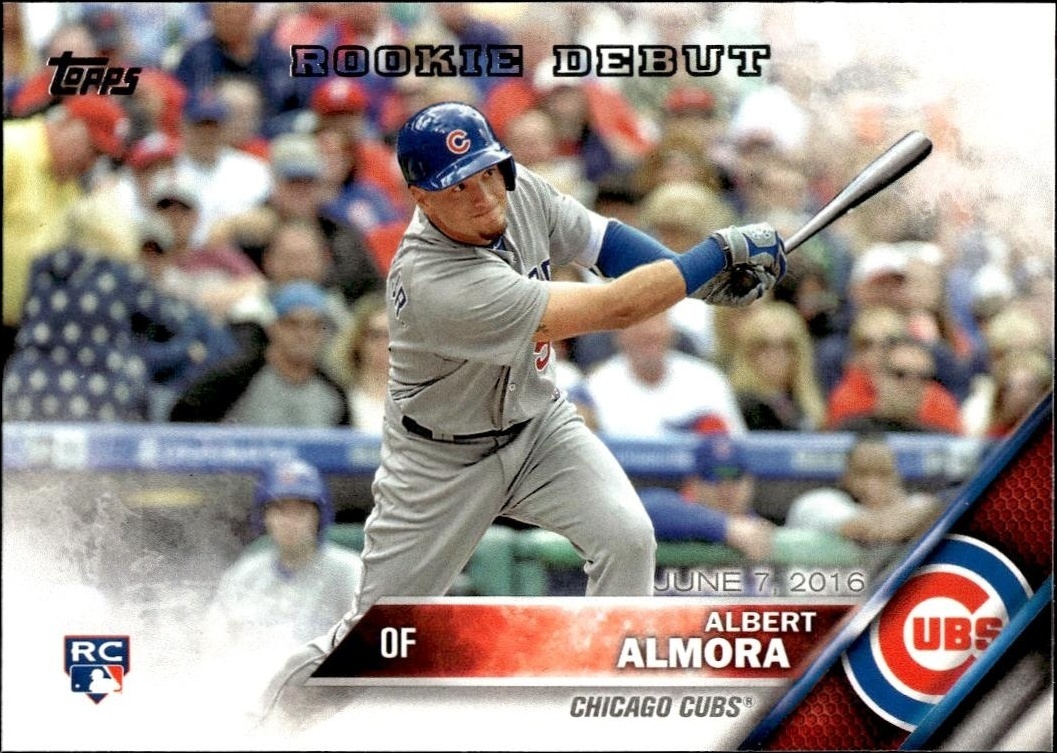 2016 Topps Update Series Albert Almora #US139 trading card