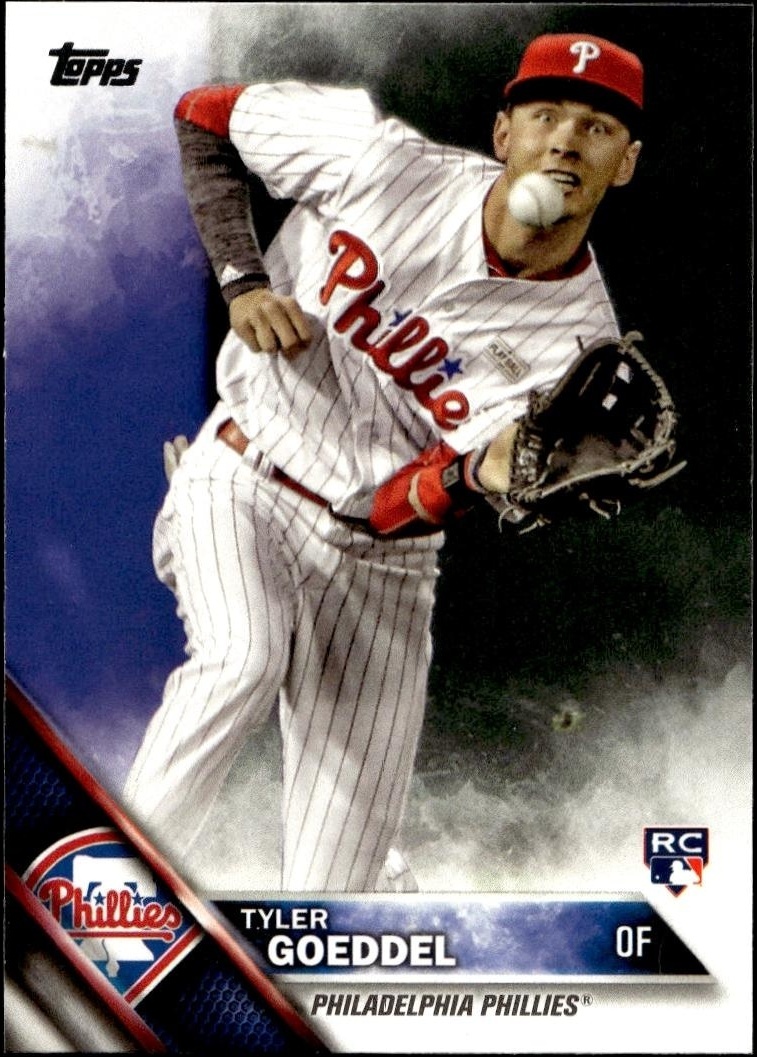 2016 Topps Update Series Tyler Goeddel #US247 trading card