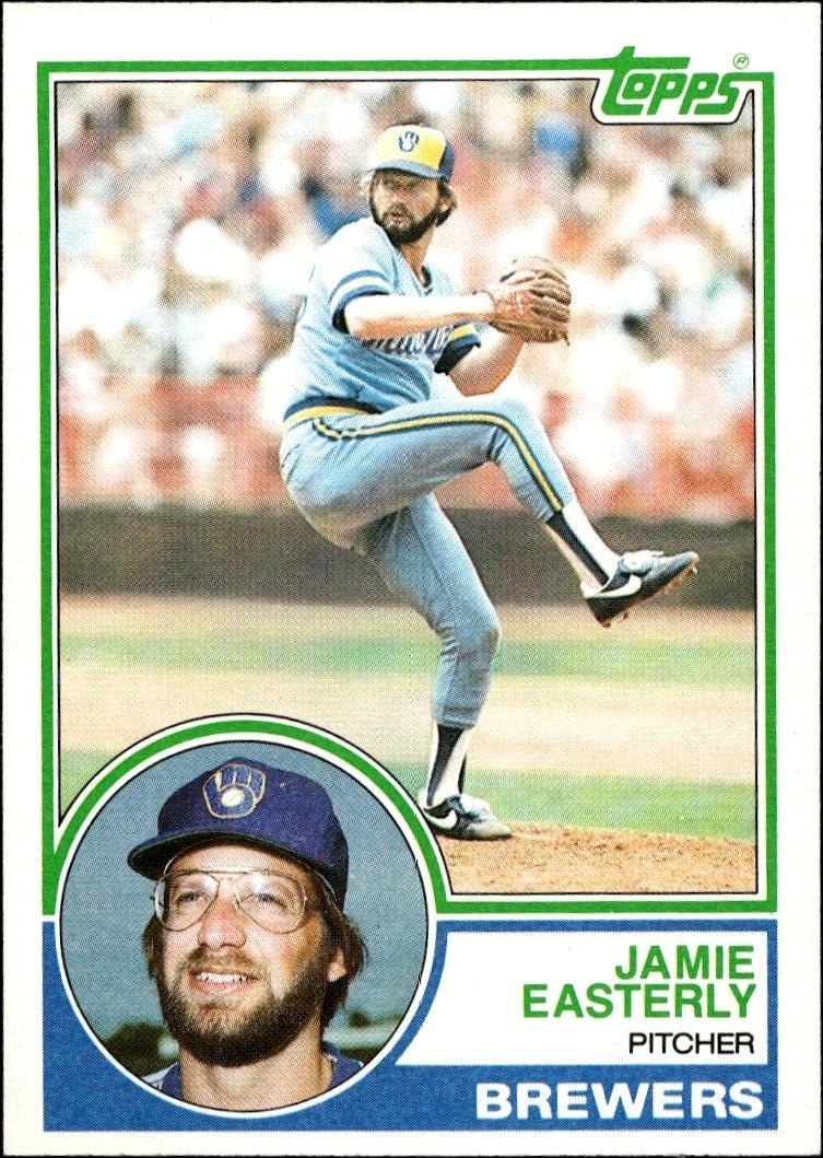 1983 Topps Jamie Easterly #528 trading card