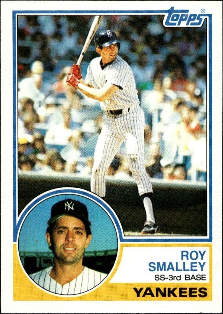 1983 Topps Roy Smalley #460 trading card