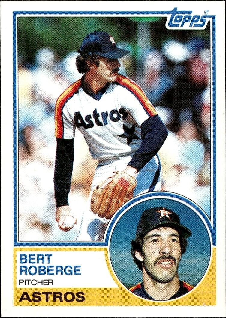 1983 Topps Bert Roberge #611 trading card