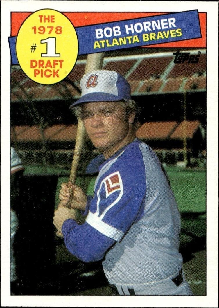 1985 Topps Bob Horner #276 trading card