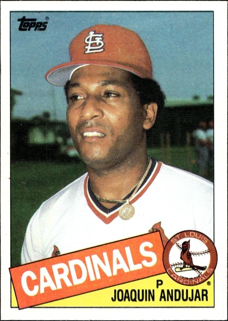1985 Topps Joaquin Andujar #38 trading card