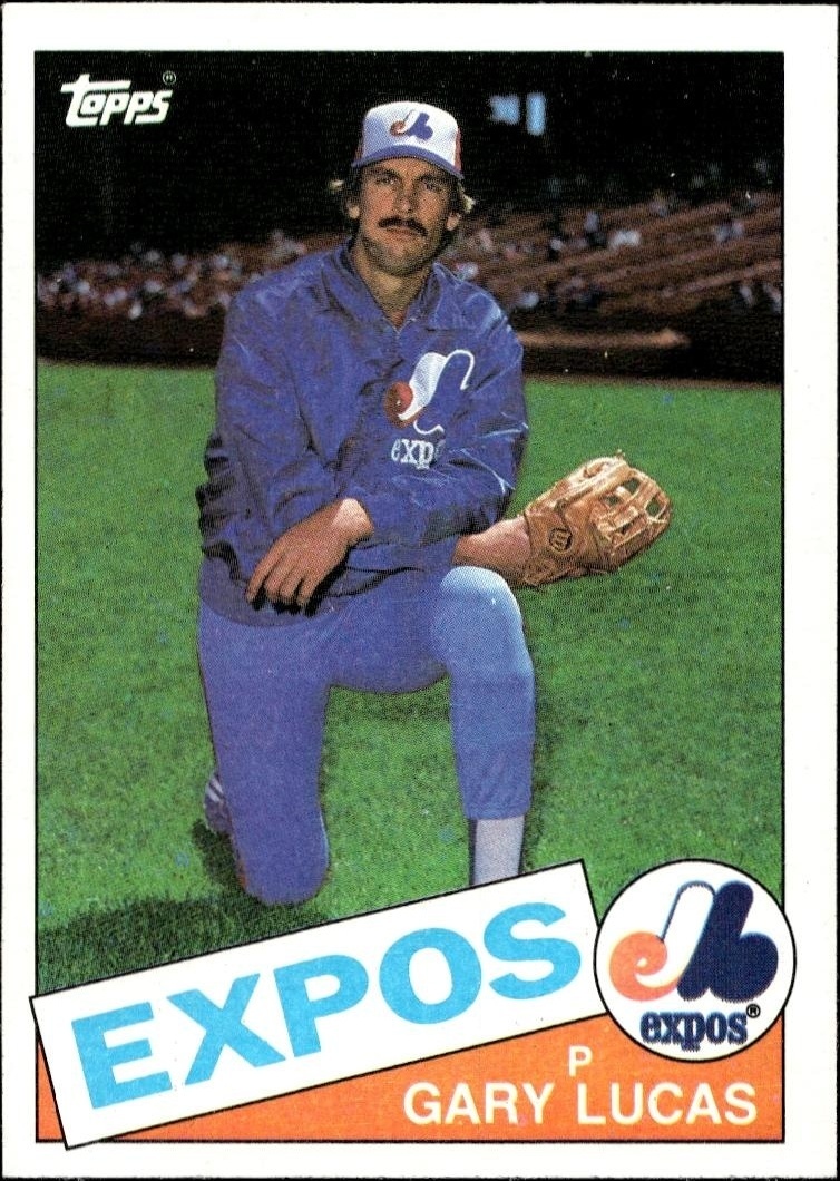 1985 Topps Gary Lucas #297 trading card