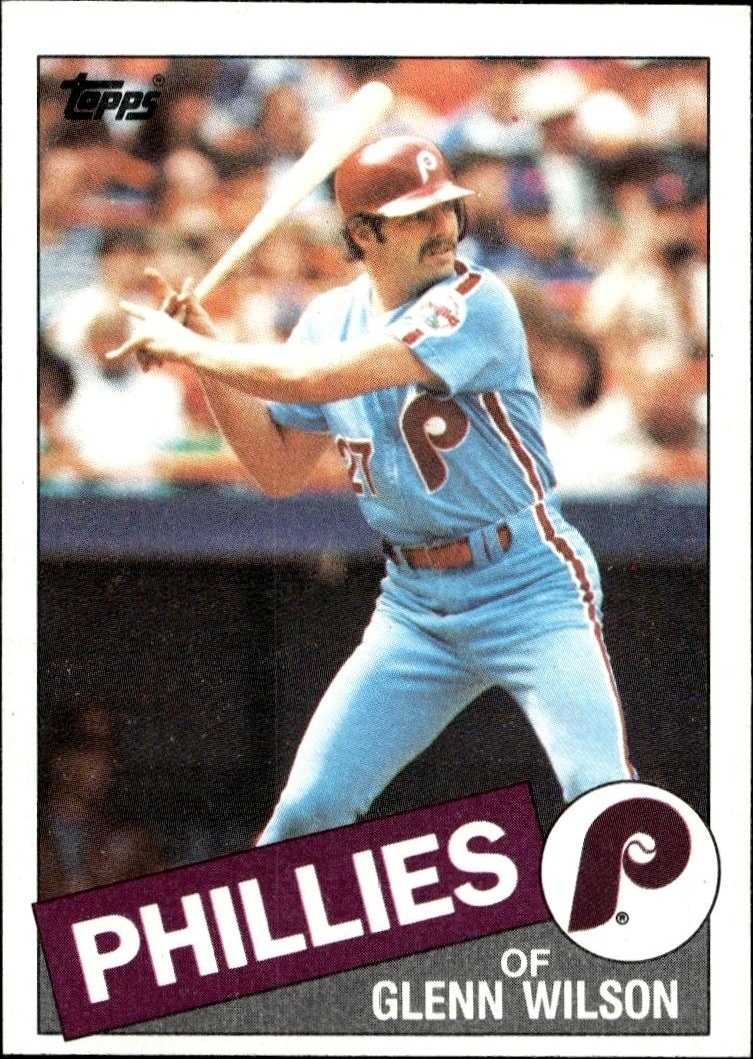 1985 Topps Glenn Wilson #454 trading card