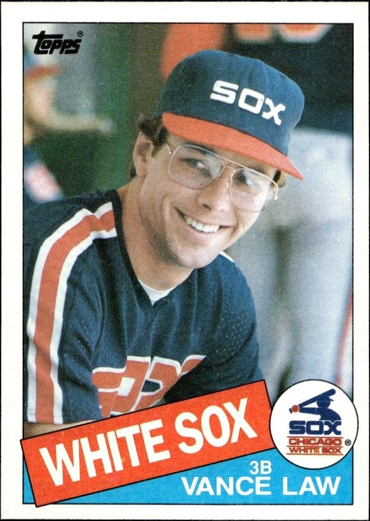 1985 Topps Vance Law #413 trading card