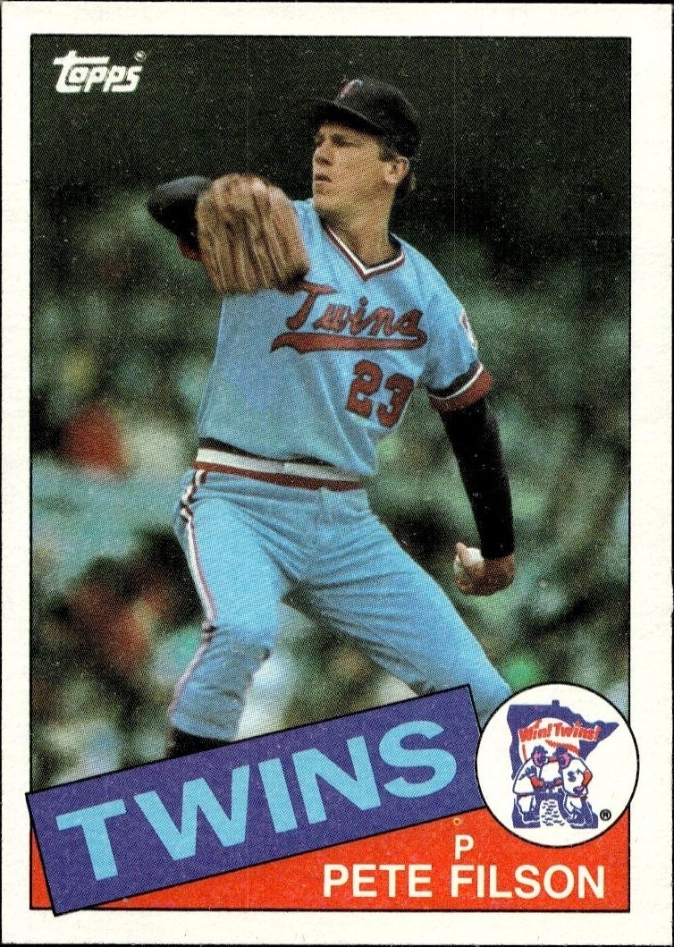 1985 Topps Pete Filson #97 trading card