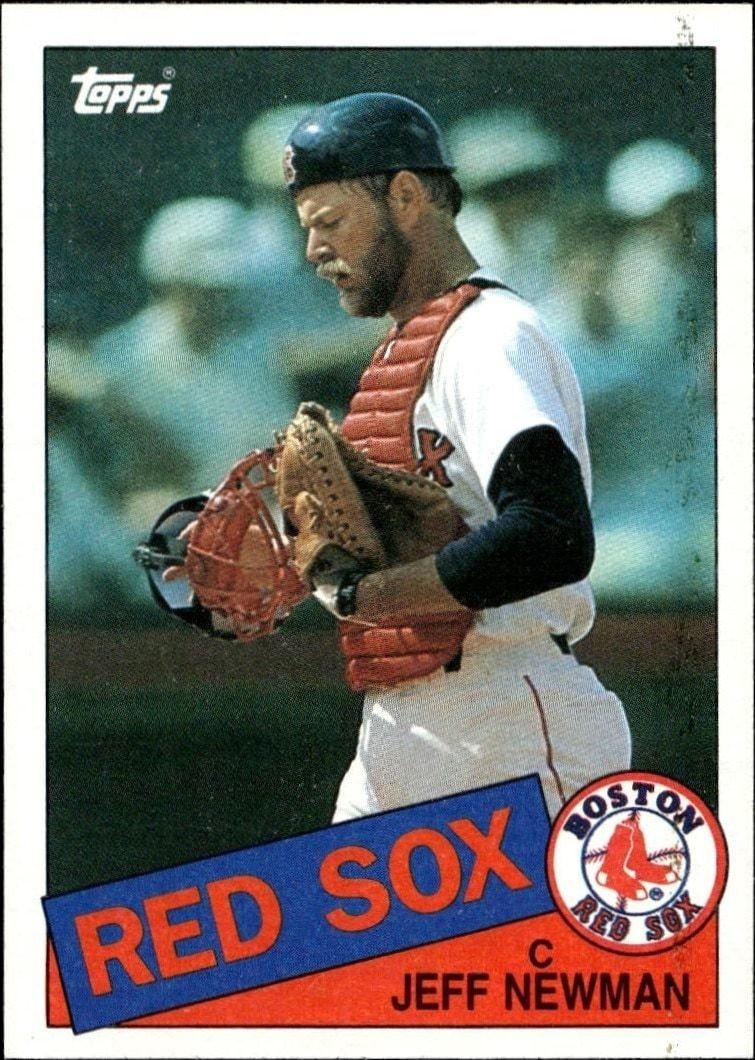 1985 Topps Jeff Newman #376 trading card
