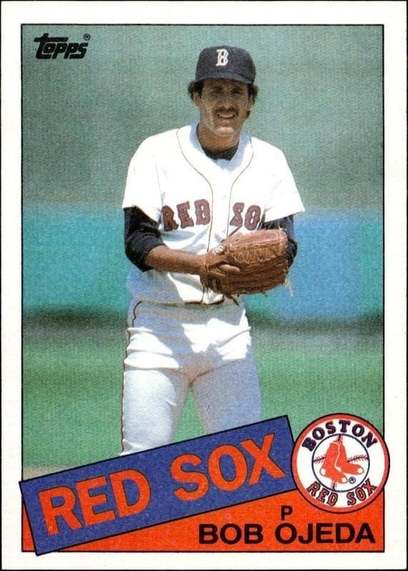 1985 Topps Bob Ojeda #477 trading card