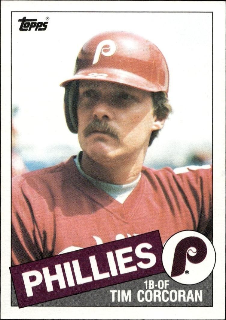 1985 Topps Tim Corcoran #302 trading card