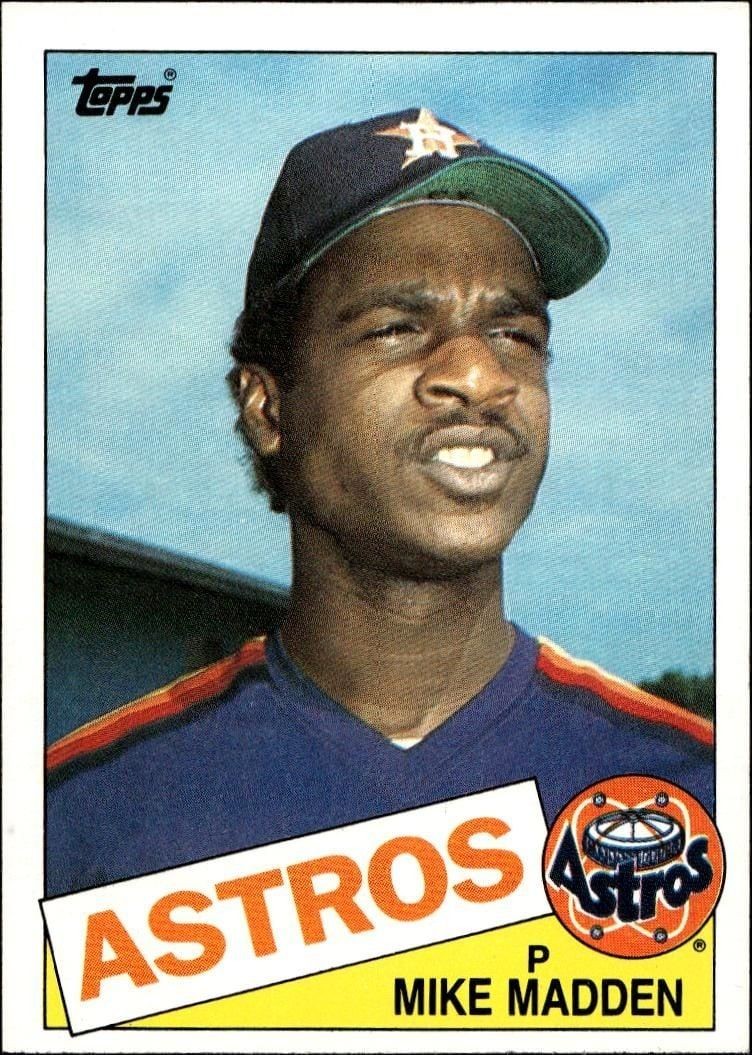 1985 Topps Mike Madden #479 trading card