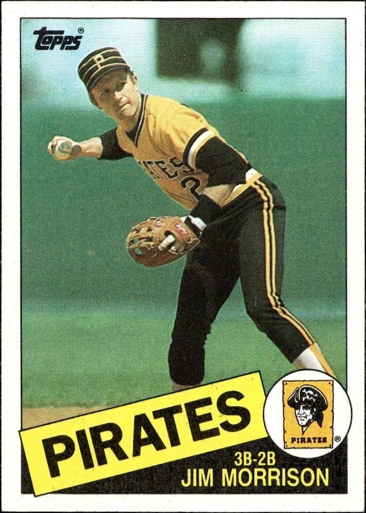 1985 Topps Jim Morrison #433 trading card