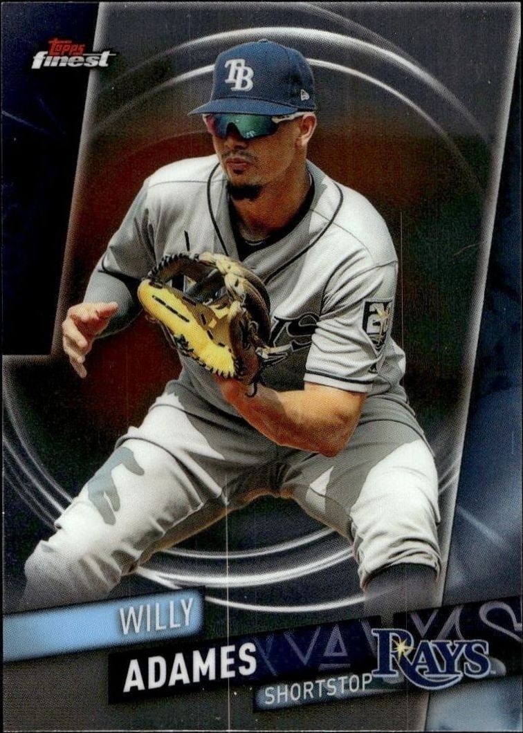 2019 Topps Finest Willy Adames #40 trading card