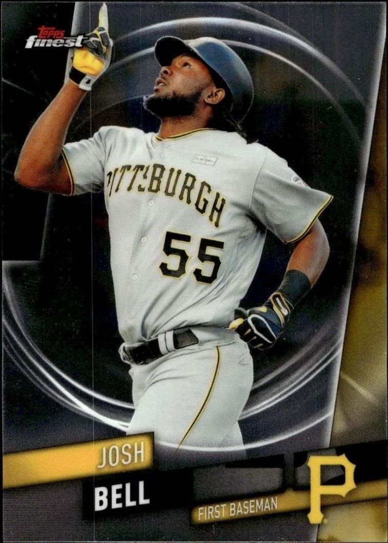 2019 Topps Finest Josh Bell #48 trading card