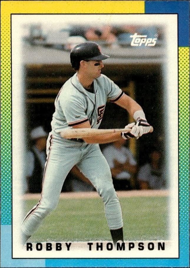 1990 Topps Robby Thompson #88 trading card