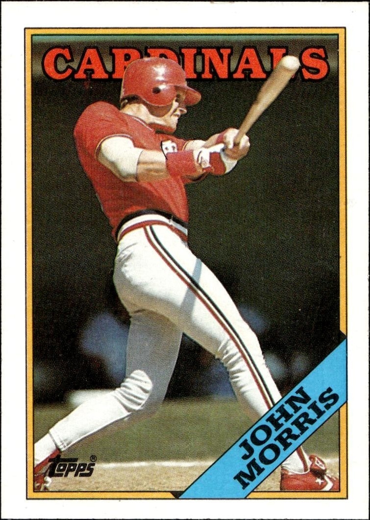 1988 Topps John Morris #536 trading card