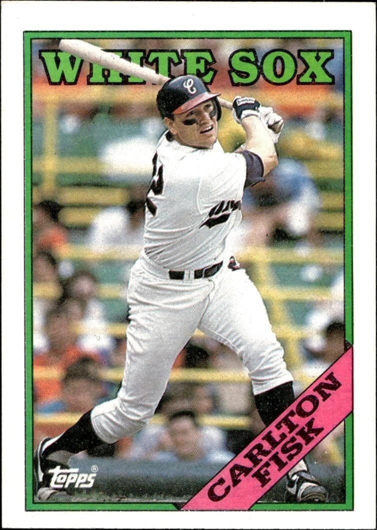 1988 Topps Carlton Fisk #385 trading card