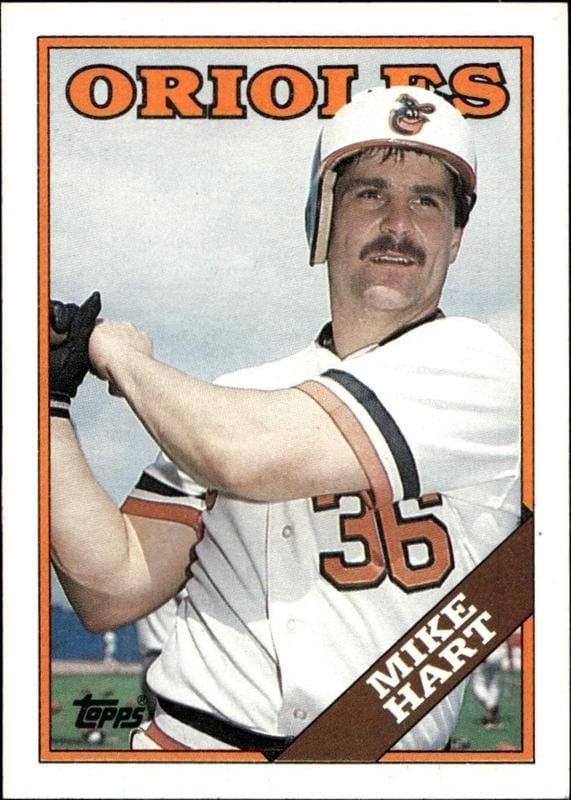 1988 Topps Mike Hart #69 trading card