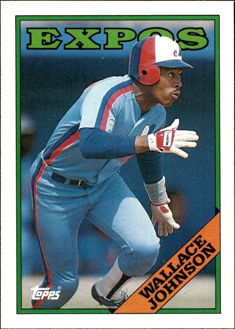 1988 Topps Wallace Johnson #228 trading card