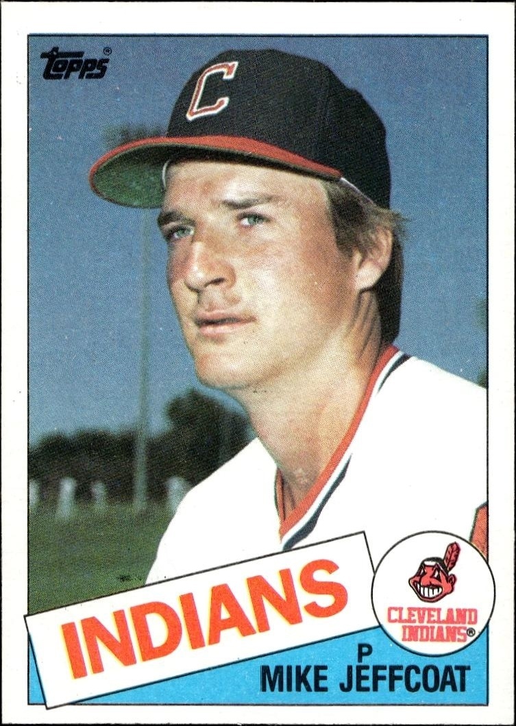 1985 Topps Mike Jeffcoat #303 trading card