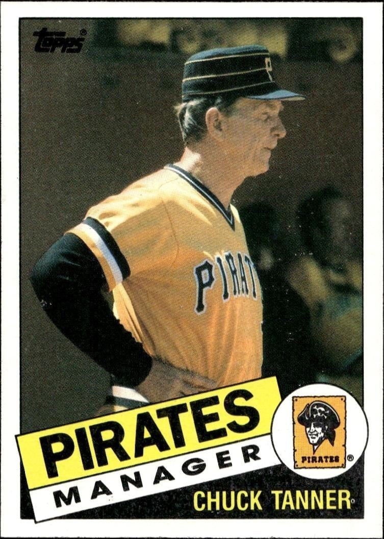 1985 Topps Chuck Tanner #268 trading card