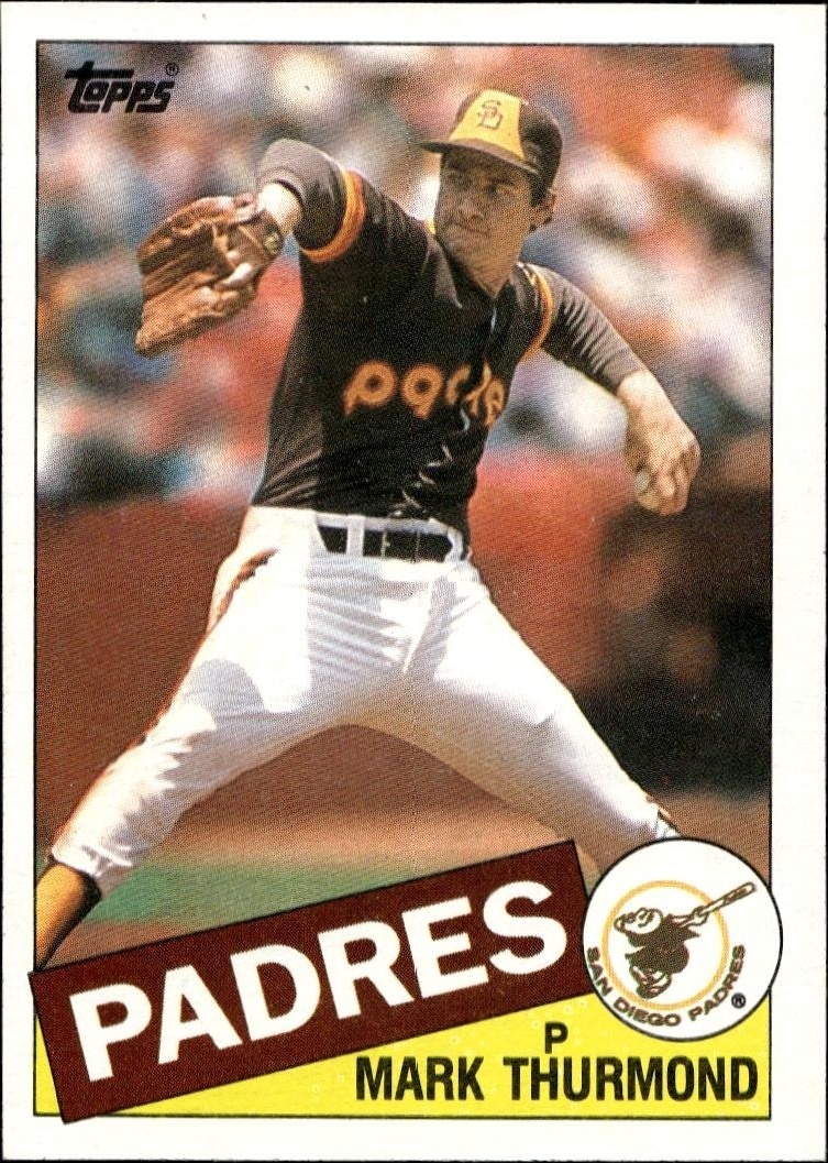 1985 Topps Mark Thurmond #236 trading card