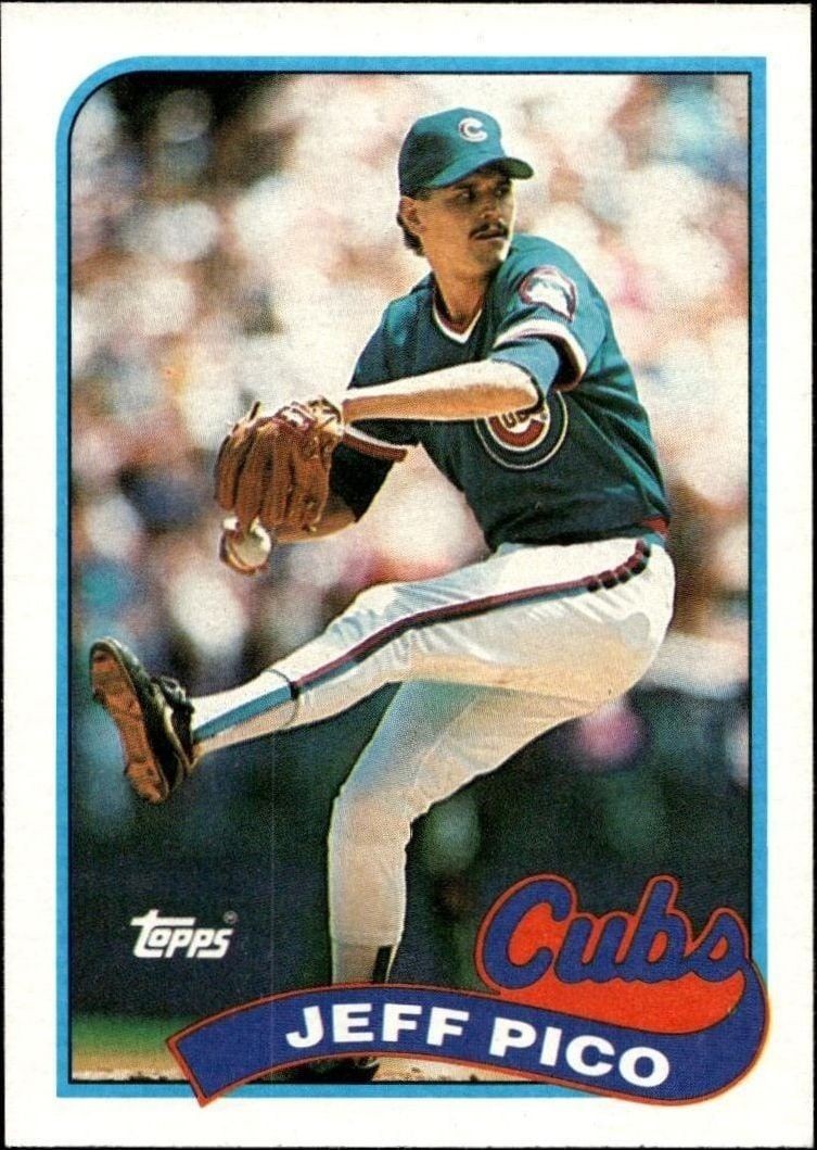 1989 Topps Jeff Pico #262 trading card