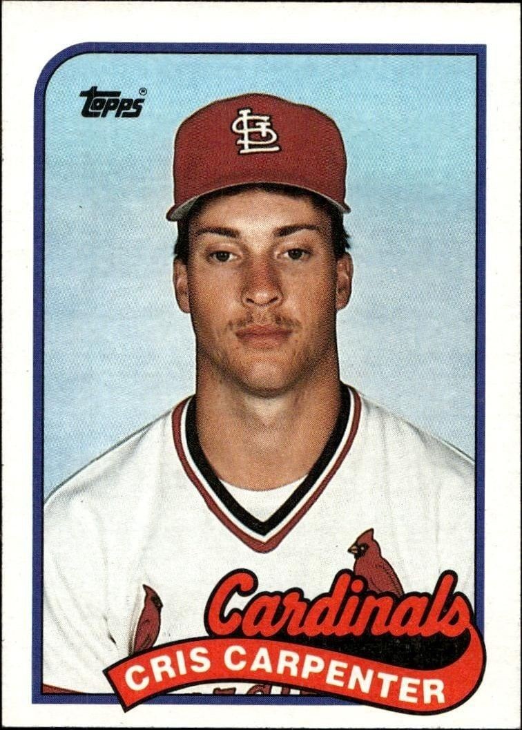 1989 Topps Cris Carpenter #282 trading card