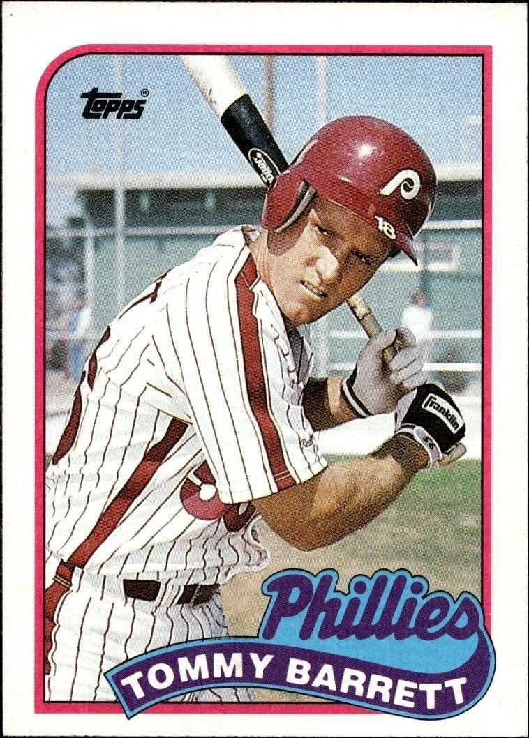 1989 Topps Tommy Barrett #653 trading card