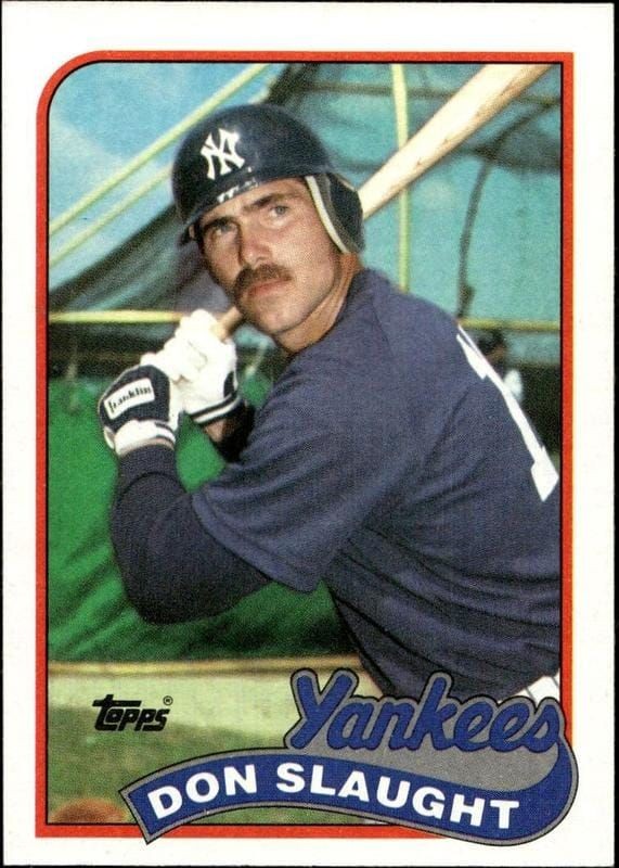 1989 Topps Don Slaught #611 trading card