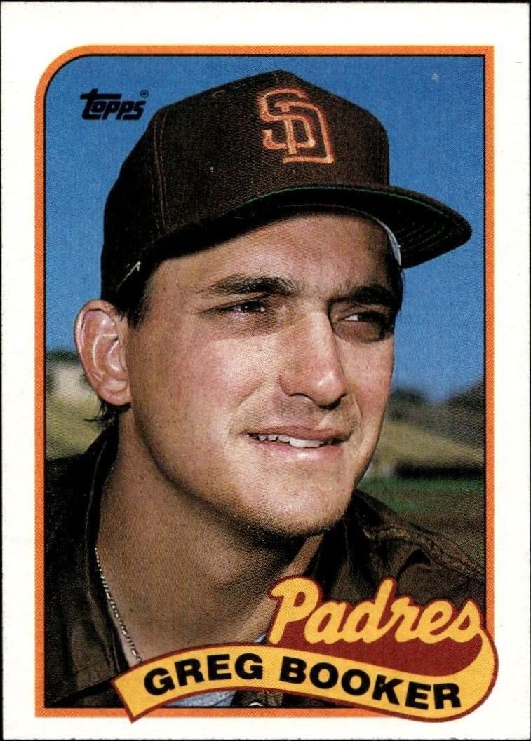 1989 Topps Greg Booker #319 trading card