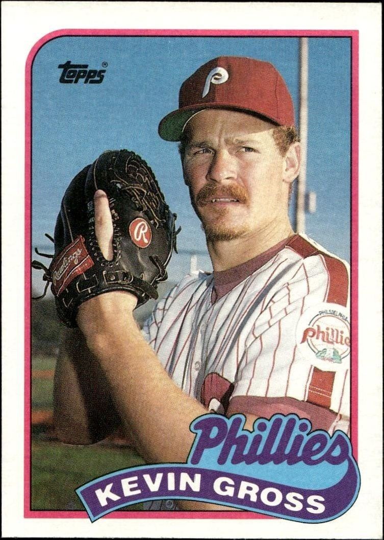 1989 Topps Kevin Gross #215 trading card