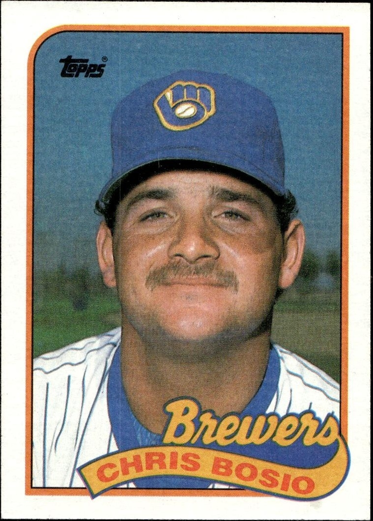 1989 Topps Chris Bosio #311 trading card