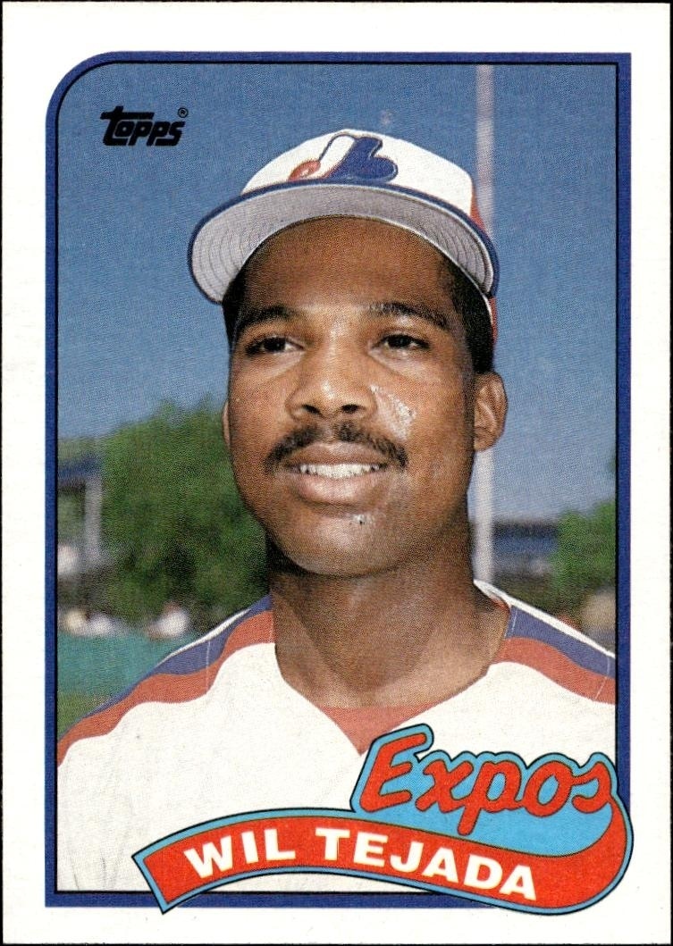 1989 Topps Wil Tejada #747 trading card