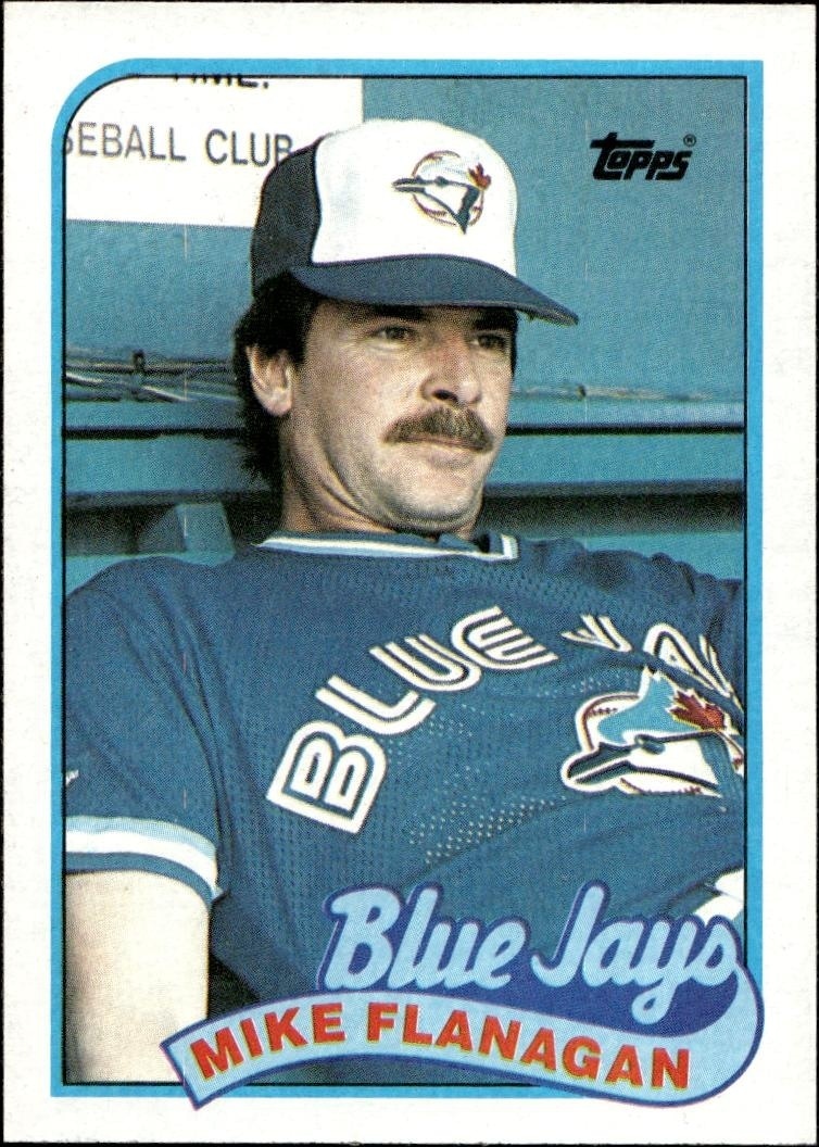1989 Topps Mike Flanagan #139 trading card