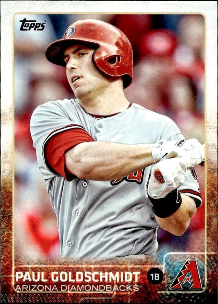 2015 Topps Series 1 Paul Goldschmidt #203 trading card