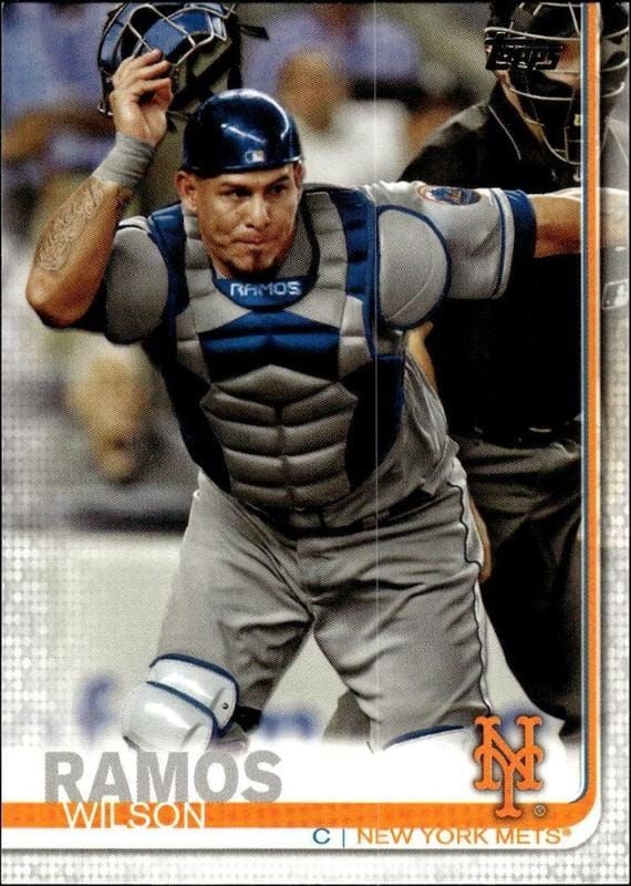 2019 Topps Series 2 Wilson Ramos #591 trading card