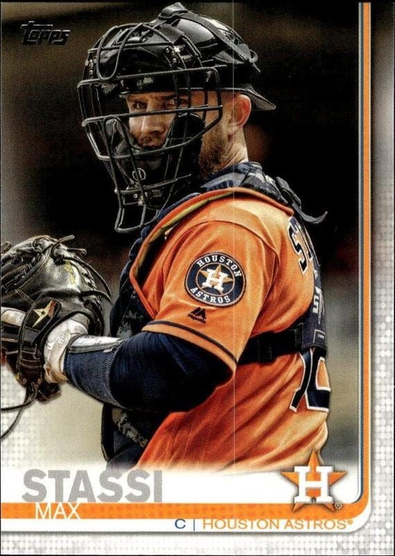 2019 Topps Series 2 Max Stassi #363 trading card