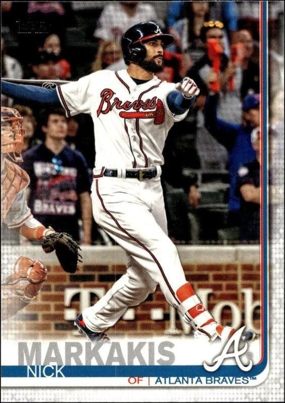 2019 Topps Series 1 Nick Markakis #350 trading card