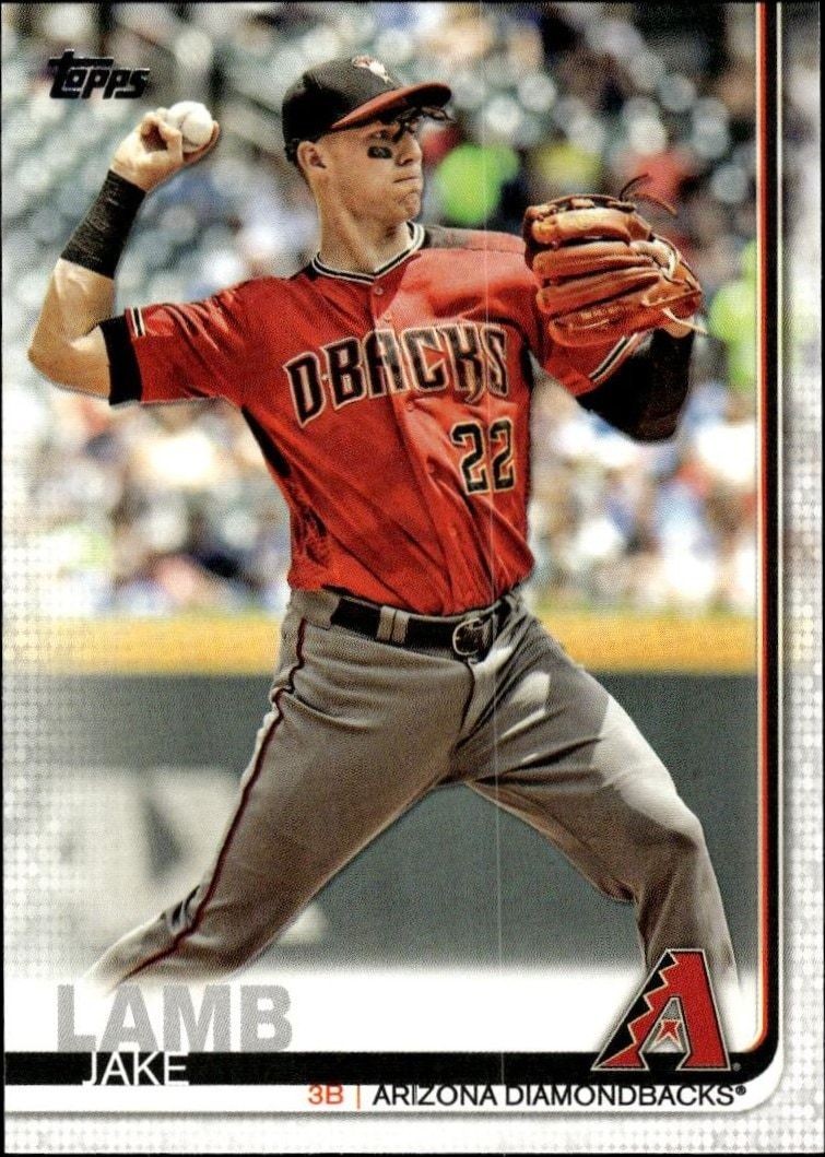 2019 Topps Series 1 Jake Lamb #334 trading card