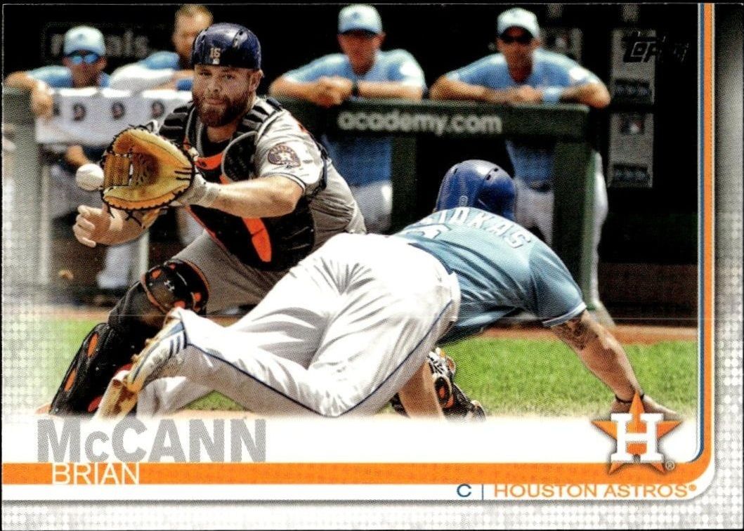 2019 Topps Series 1 Brian McCann #322 trading card